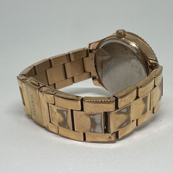 Fossil Stella ES3815 Women's Gold Stainless Steel Analog Dial Quartz Watch HME24 - Picture 11 of 11